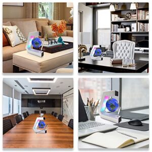 Flagest Magnetic Levitation Globe with LED Lights & Touch Control and Pen, Floating Globes for Educational Home Office Desk Bookshelf Decor, Birthday Holiday Christmas Creative Gift(3.3 Inches Globe)