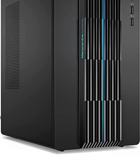 Lenovo 2023 Newest IdeaCentre 5i Gaming Desktop, 12th Intel i5-12400, 8GB DDR4 RAM, 512GB SSD, 1TB HDD, NVIDIA GeForce RTX 3050 Graphics, Mouse&Keyboard, Windows 11 Home, Black, Bundle with JAWFOAL