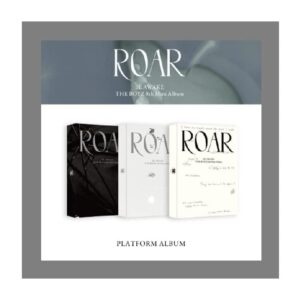 THE BOYZ BE AWAKE ROAR 8th Mini Album Platform Version Card case+Mini QR type card+Official photocard+Selfie photocard+Sticker+Tracking Sealed (SET(REACH+REALIZE+REASON))