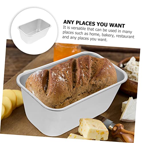 Luxshiny 2pcs Making Non Breads Cakes Gadgets Home Toast Homemade Nonstick Restaurant Meatloaf Molds Kitchen Stick Alloy Household Bakery Pan Loaf Cake Baking Bread Utensils Bakeware