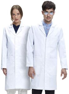dr. james unisex polycotton lab coat (x-small)