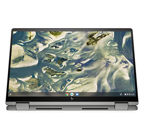 HP Chromebook x360-14c-cc0010ca 14" 2-1 FHD Touchscreen IPS Backlit, Intel Core i3-1115G4, 8GB RAM, 128GB SSD, Mineral Silver, French Canadian Keyboard, ChromeOS (Renewed)