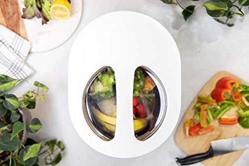 Lomi Skylight | Clear lid Accessory for Your Lomi Electric Kitchen Composter | Turn Waste into Natural Fertilizer with a Single Button with Lomi, The Smart Waste™ Electric Kitchen Composter