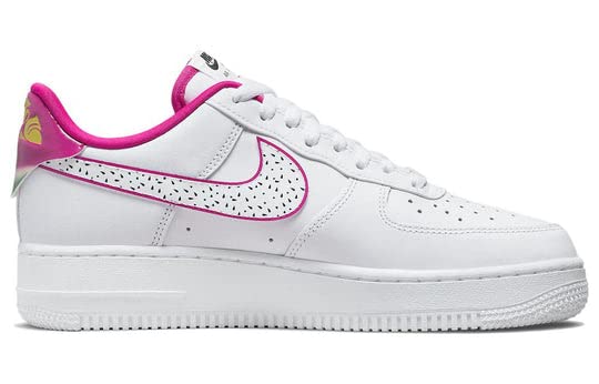 Nike Air Force 1 Low Womens LX White/White-Pink Prime Size 6