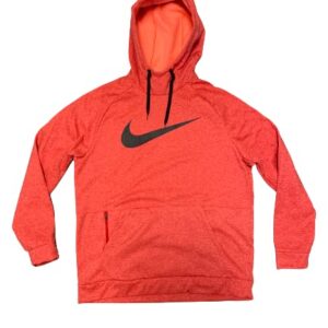 Nike mens Men's Hoodie Pull-over Swoosh (as1, alpha, m, regular, regular, Red/Black)