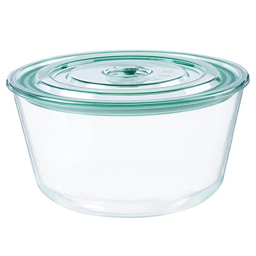 Opexscal 2-in-1 Trifle Bowl with Lid, Trifle Dish for Layered Desserts, Large Salad Bowl with Lid