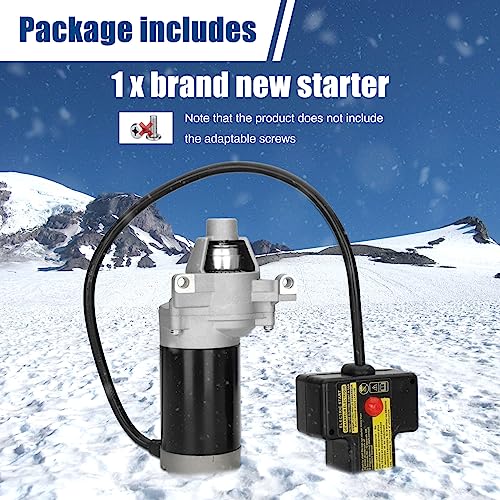 Saree JQ170 Electric Starter for Snowblower, Compatible with mtd cub ca-det Snowblower, Compatible with cub Cadet Troy bilt Snow Thrower, Compatible with 951-10645, 951-10645a, 751-10645, 751-10645a