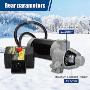 Saree JQ170 Electric Starter for Snowblower, Compatible with mtd cub ca-det Snowblower, Compatible with cub Cadet Troy bilt Snow Thrower, Compatible with 951-10645, 951-10645a, 751-10645, 751-10645a