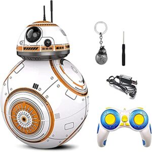 jlhobby bb-8 2.4ghz remote control charging robot toy - action figure with sound, intelligent car for kids