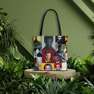 Matthew Aesthetic Mcconaughey Tote Bag for Women and Men Beach Bag Shopping Bags School Shoulder Bag Reusable Grocery Bags