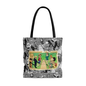 luffys aesthetic promise tote bag for women and men beach bag shopping bags school shoulder bag reusable grocery bags