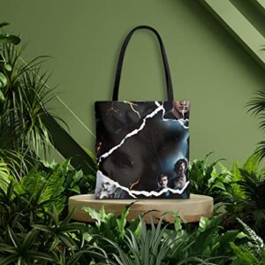 Twilight Aesthetic Saga Tote Bag for Women and Men Beach Bag Shopping Bags School Shoulder Bag Reusable Grocery Bags