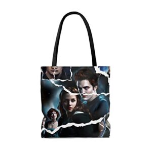 Twilight Aesthetic Saga Tote Bag for Women and Men Beach Bag Shopping Bags School Shoulder Bag Reusable Grocery Bags