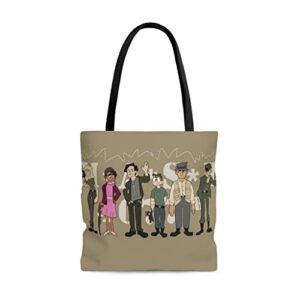 mash aesthetic 4077th tote bag for women and men beach bag shopping bags school shoulder bag reusable grocery bags