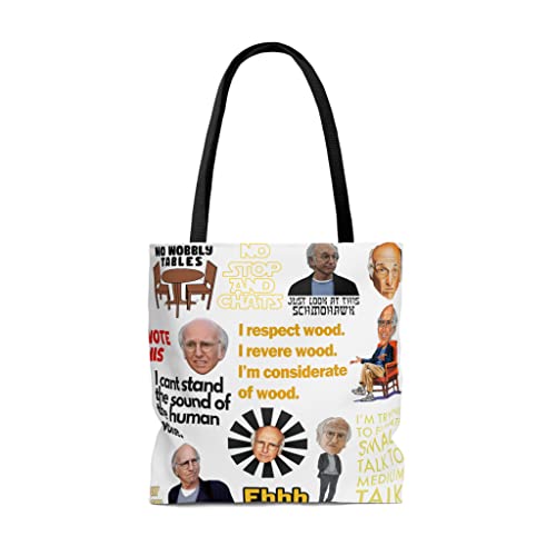 Larry Aesthetic David Tote Bag for Women and Men Beach Bag Shopping Bags School Shoulder Bag Reusable Grocery Bags