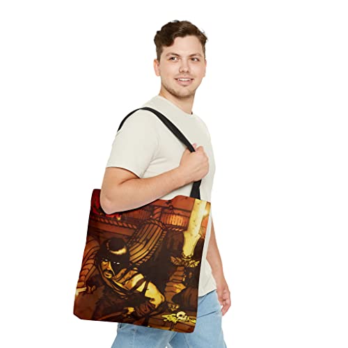 C0nan the barbarian Aesthetic Tote Bag for Women and Men Beach Bag Shopping Bags School Shoulder Bag Reusable Grocery Bags