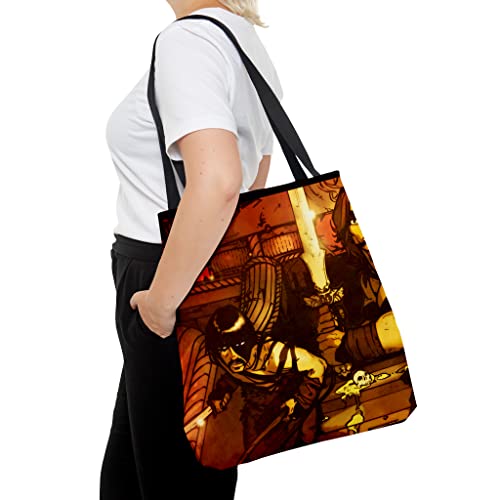 C0nan the barbarian Aesthetic Tote Bag for Women and Men Beach Bag Shopping Bags School Shoulder Bag Reusable Grocery Bags