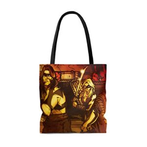 C0nan the barbarian Aesthetic Tote Bag for Women and Men Beach Bag Shopping Bags School Shoulder Bag Reusable Grocery Bags