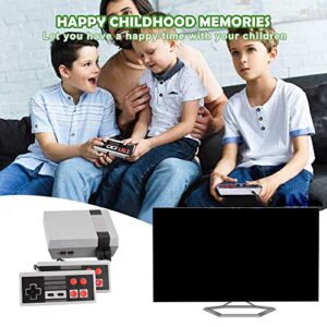 Classic Retro Console, AV Output NES Video Game Built-in 620 Games with 2 Classic Controllers