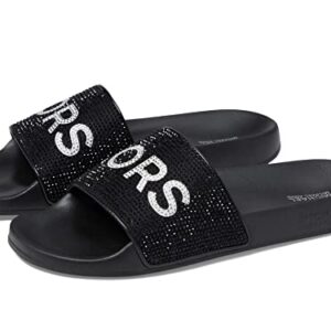 Michael Kors Gilmore Slide Black 7 8 M