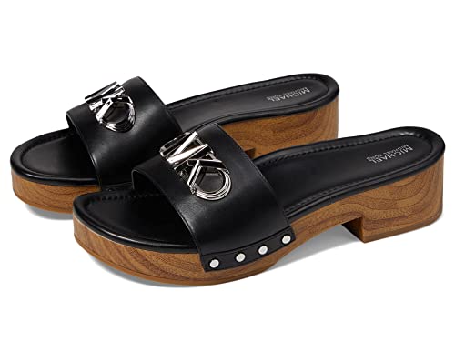 Michael Kors Parker Slide Black 8 M