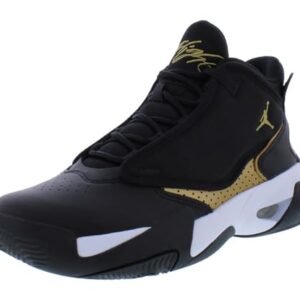 Jordan Jordan Max Aura 4 (Big Kid) Black/Metallic Gold/White 6.5 Big Kid M