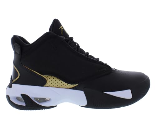 Jordan Jordan Max Aura 4 (Big Kid) Black/Metallic Gold/White 6.5 Big Kid M