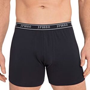 JP 1880 Menswear Big & Tall Plus Size L-8XL 2 Pack of Boxer Shorts FLEXNAMIC® dark matte blue X-Large 813850130