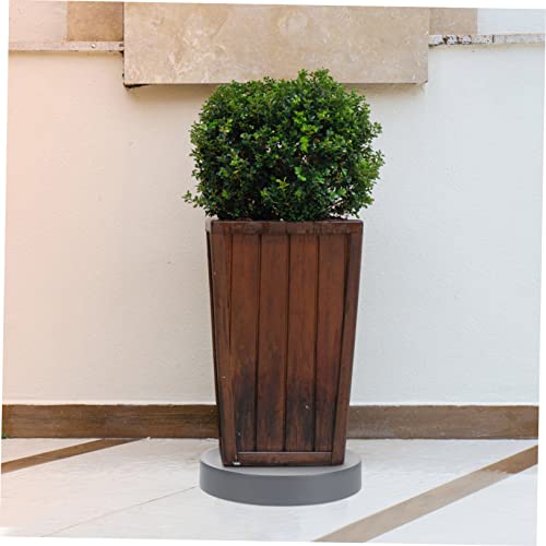 DOITOOL 5pcs Rolling Mobile Flowerpot Pot for Plants Indoor Garbage Can Outdoor with Wheels Pot Trays for Plants Trash Can Dolly Plastic Plant Caddy with Wheels Outdoor Indoor Plant Stand