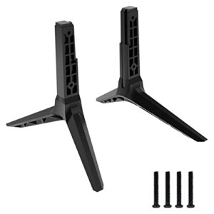 base stand for vizio tv legs replacement, for vizio 32h-g9 d32f-g4 tv desk stand with screws set, tv legs for 32" vizio tv stand, tabletop tvs stand for vizio smart tv with instructions
