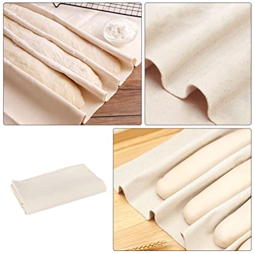 Hemoton Dough Organic Bread Machine Pan French Bread Loaf Fermented Cotton Canvas Household Bread Baking Tool Kitchen Bread Pastry Washing Machine Pan Organic Cheese