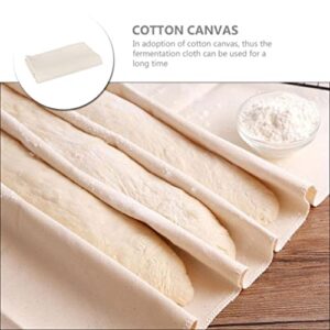 Hemoton Dough Organic Bread Machine Pan French Bread Loaf Fermented Cotton Canvas Household Bread Baking Tool Kitchen Bread Pastry Washing Machine Pan Organic Cheese