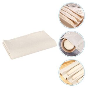 Hemoton Dough Organic Bread Machine Pan French Bread Loaf Fermented Cotton Canvas Household Bread Baking Tool Kitchen Bread Pastry Washing Machine Pan Organic Cheese