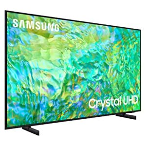 SAMSUNG 85-Inch Class Crystal UHD 4K CU8000 Series PurColor, Object Tracking Sound Lite, Q-Symphony, Motion Xcelerator, Ultra Slim, Solar Remote, Smart TV with Alexa Built-in (UN85CU8000, 2023 Model)