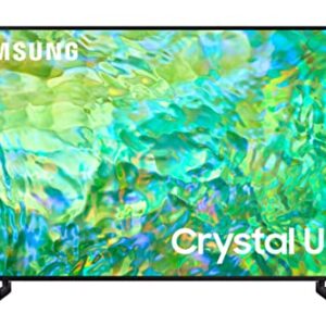 SAMSUNG 85-Inch Class Crystal UHD 4K CU8000 Series PurColor, Object Tracking Sound Lite, Q-Symphony, Motion Xcelerator, Ultra Slim, Solar Remote, Smart TV with Alexa Built-in (UN85CU8000, 2023 Model)