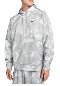 nike therma-fit men's pullover fitness hoodie (as1, alpha, 5x_l, regular, regular, smoke gray)