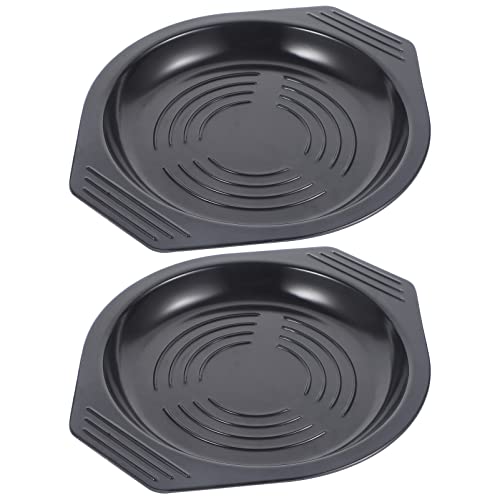 Home Decor Home Decoration 2Pcs Melamine Korean Cooking Stone Bowl Trivet Dolsot Ttukbaegi Stone Bowl Tray Hot Pot Mat for Bibimbap Korean Food and Soup 23.5X20X2.5CM Home Decor Plastic Tray