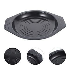 Home Decor Home Decoration 2Pcs Melamine Korean Cooking Stone Bowl Trivet Dolsot Ttukbaegi Stone Bowl Tray Hot Pot Mat for Bibimbap Korean Food and Soup 23.5X20X2.5CM Home Decor Plastic Tray