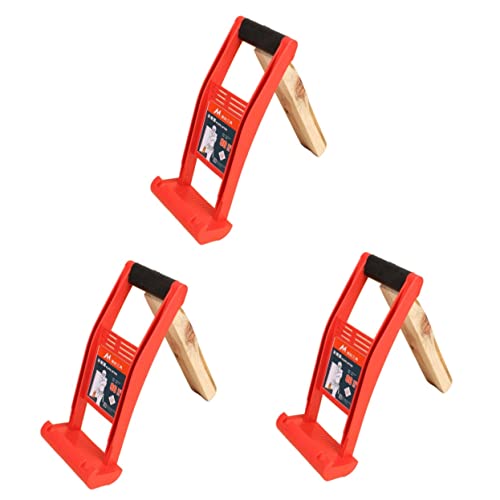 VILLCASE 3 pcs Lifting Heavy Carrying Panel Multi- Board Tool Handle Lifter Lift Multi-purpose up Homestoreworker Duty Studio for Use Gypsum Wood Tools Plasterboard Lifterplasterboard