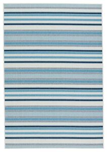 jaipur living vibe lloria 2'x3' area rug, coastal blue for outdoor spaces.