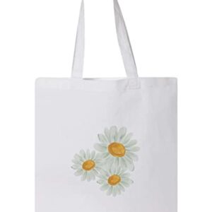 SUNFLOWER LOVE DESIGN, Reusable Tote Bag, Lightweight Grocery Shopping Cloth Bag, 13” x 14” with 20” Handles