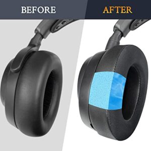 SOULWIT Cooling-Gel Replacement Earpads for Steelseries Arctis Nova Pro Wireless Headphones, Ear Pads Cushions with High-Density Noise Isolation Foam, Added Thickness - Black