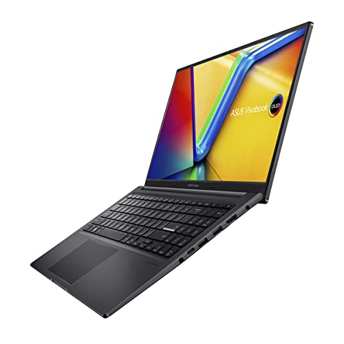 ASUS Vivobook 15 OLED Laptop, 15.6” FHD OLED Display, AMD Ryzen™ 5 7530U CPU, AMD Radeon™ GPU, 8GB RAM, 512GB SSD, Windows 11 Home, Indie Black, M1505YA-DS52
