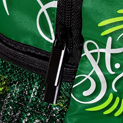 VBFOFBV Travel Backpack, Laptop Backpack for Women Men, Fashion Backpack, St. Patrick'S Day Green