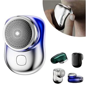 mini-shave portable electric shaver, 2023 new upgrade mini electric razor shavers for men, rechargeable shaver easy one-button use suitable for home,car travel,father's day,mother's day gift