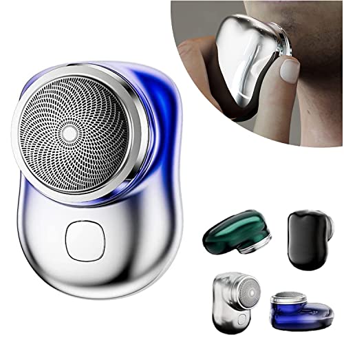 Mini-Shave Portable Electric Shaver, 2023 New Upgrade Mini Electric Razor Shavers for Men, Rechargeable Shaver Easy One-Button Use Suitable for Home,Car Travel,Father's Day,Mother's Day Gift