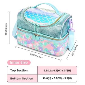 Kids Lunch Bag,Insulated Lunch Box for Girls Boys,Lunch Bag Toddler Teen,School Daycare Cute Travel bags (lunch bag 16)