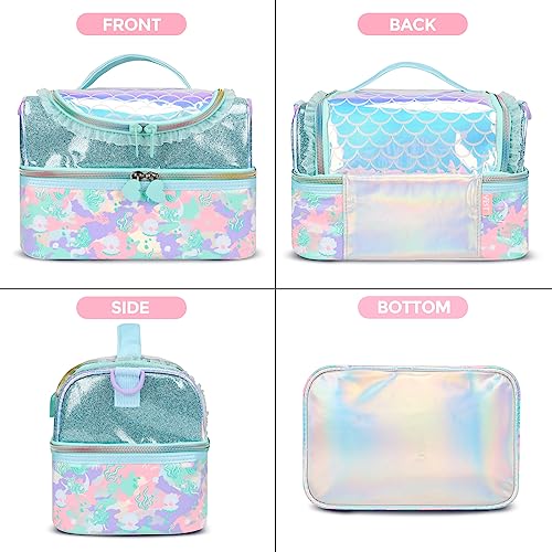 Kids Lunch Bag,Insulated Lunch Box for Girls Boys,Lunch Bag Toddler Teen,School Daycare Cute Travel bags (lunch bag 16)