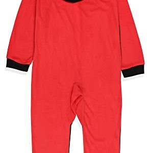 Komar Kids Miraculous Ladybug Girls Girl Power Full Zip Blanket Sleeper Hooded Pajama, 4 Black