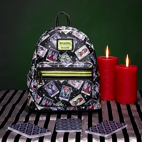 Loungefly Beetlejuice Tarot Cards Mini-Backpack, Amazon Exclusive